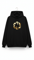 Oversized Cotton Tee with Gold Detail