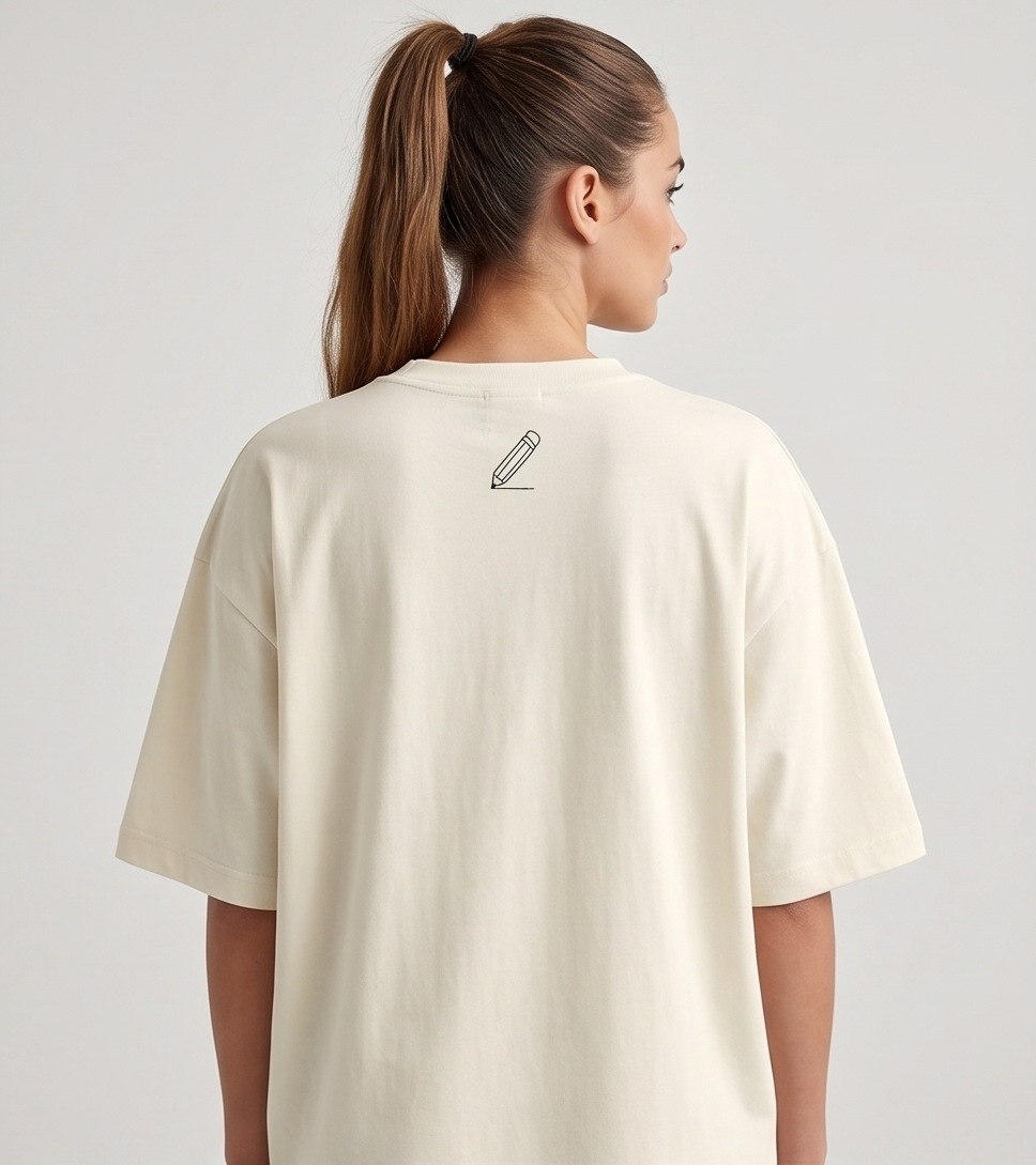 Creative Artist Oversized Graphic T-Shirt | Unisex Premium Tee – hypeculture